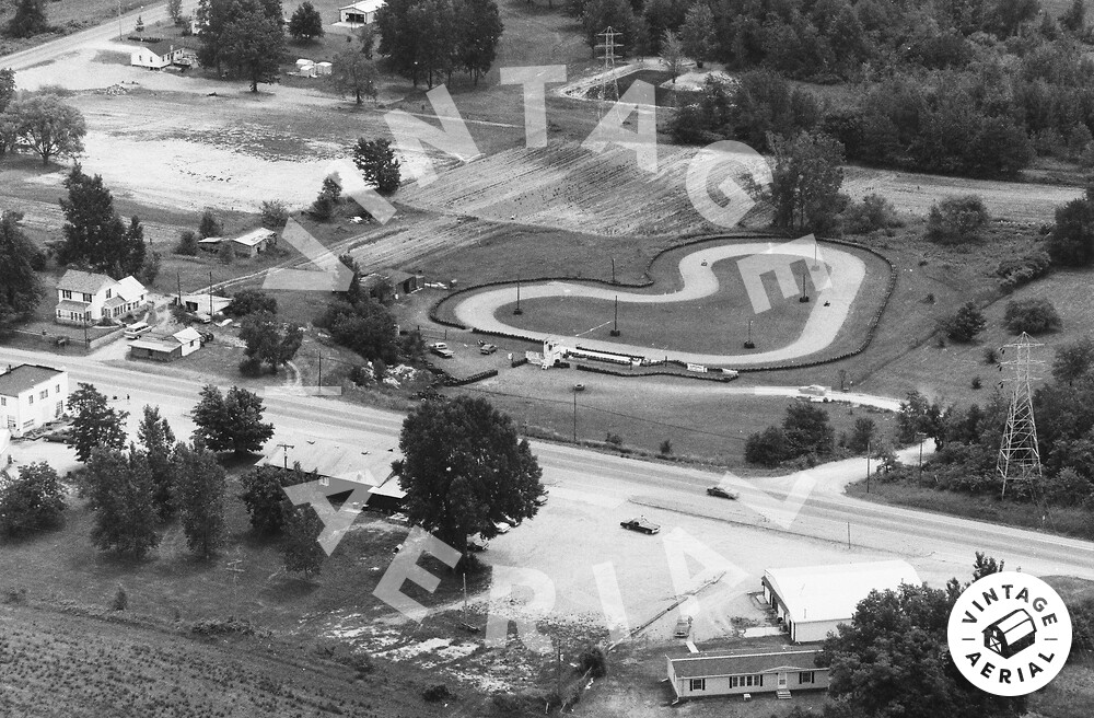 Hilltop Drive-In Theatre - Palmyra Speedway 1985 (newer photo)
